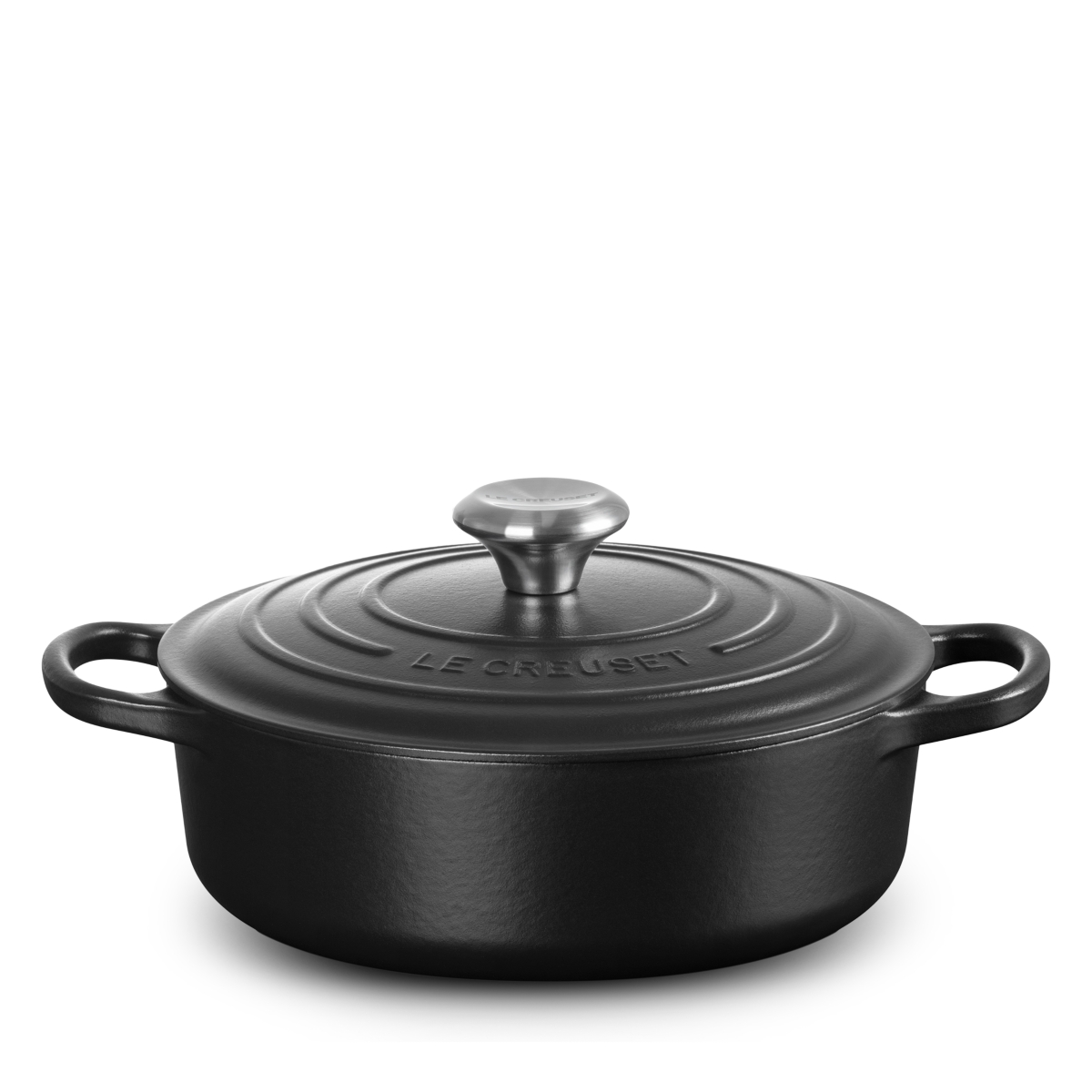 Le Creuset Le Creuset Signature Wide Round Oven - Licorice