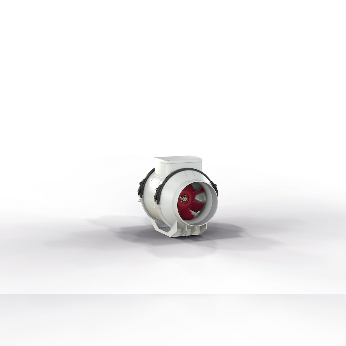 Vortice Rohrlüfter Lineo 125 T Luftleistung bis 365 m³/h Grau / Silber / Titan 33 Image