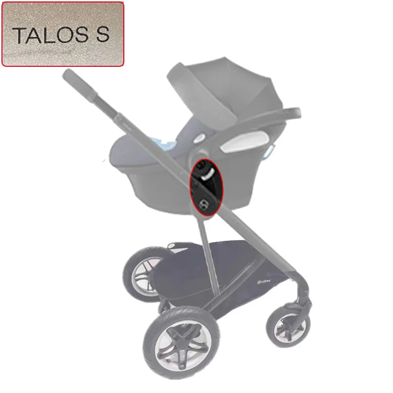 Kinderwagen-Adapter für Cybex Talos S Lux Buggy Aton Cloud Q/Z/T Maxi-Cosi Autositz-Konverter, Babykorb, Kinderwagen-Anschluss