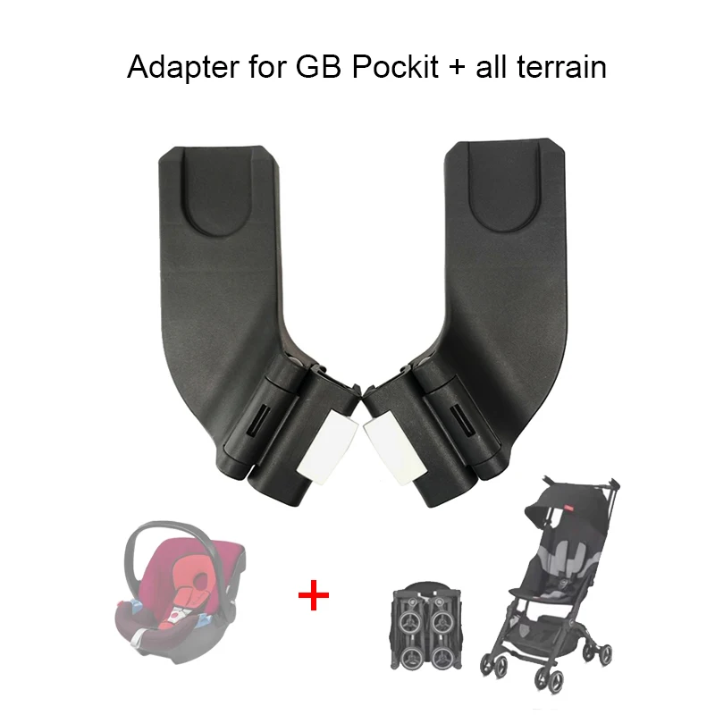 Kinderwagen-Autositzadapter für GB Pockit+ All Terrain Buggy, kompatibel mit Aton Cloud Q/Z Maxi-Cosi BeSafe Autositz-Konverter