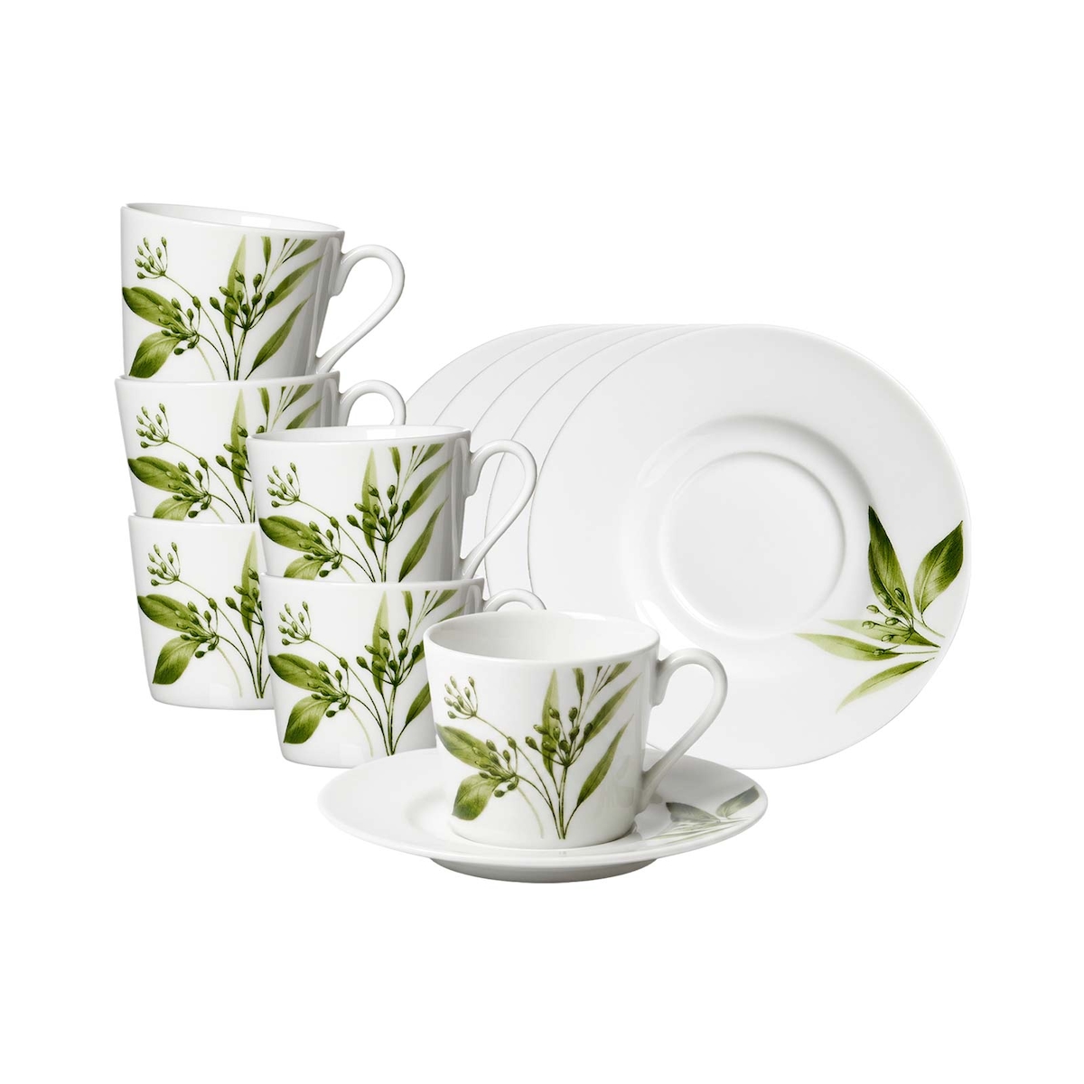 Ritzenhoff & Breker Evora Espressotasse mit Untertasse 100 ml 6er Set Image