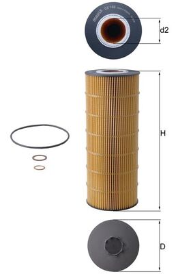 KNECHT ox168d für Mercedes RENAULT TRUCKS Image