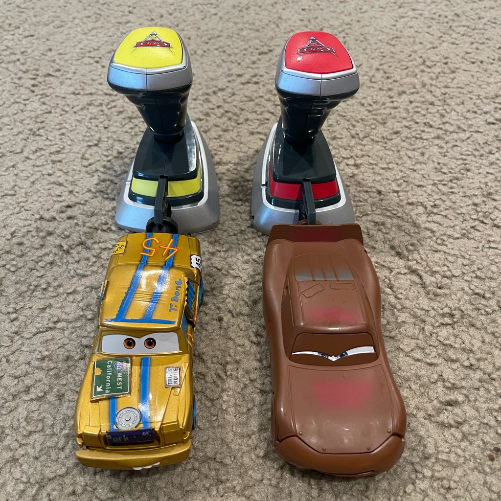 Disney Toys | Cars Remote Control Playset - Yellow & Brown | Color: Brown/Yellow | Size: Osbb