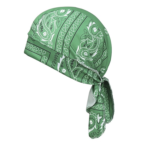 Kühlendes Paisley-Kopftuch/Mütze, schnelltrocknend, elastisch, ideal für Radsport, Outdoor-Aktivitäten und als Piraten-Bandana für Damen und Herren, Fitness, Laufen, Fitnessstudio, Ganzjahres-Kopftuch Image