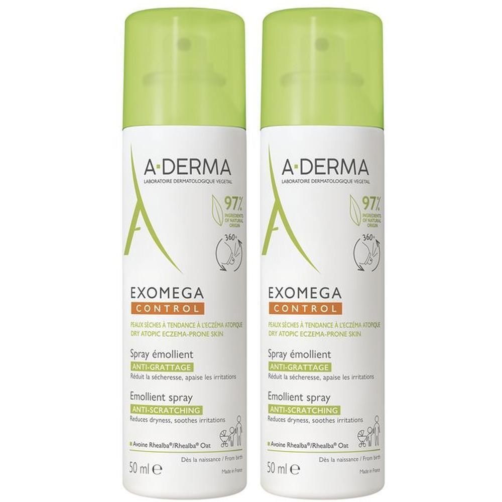 A-Derma Exomega Control Spray Emolliente anti-grattage 200ml - Pelle s