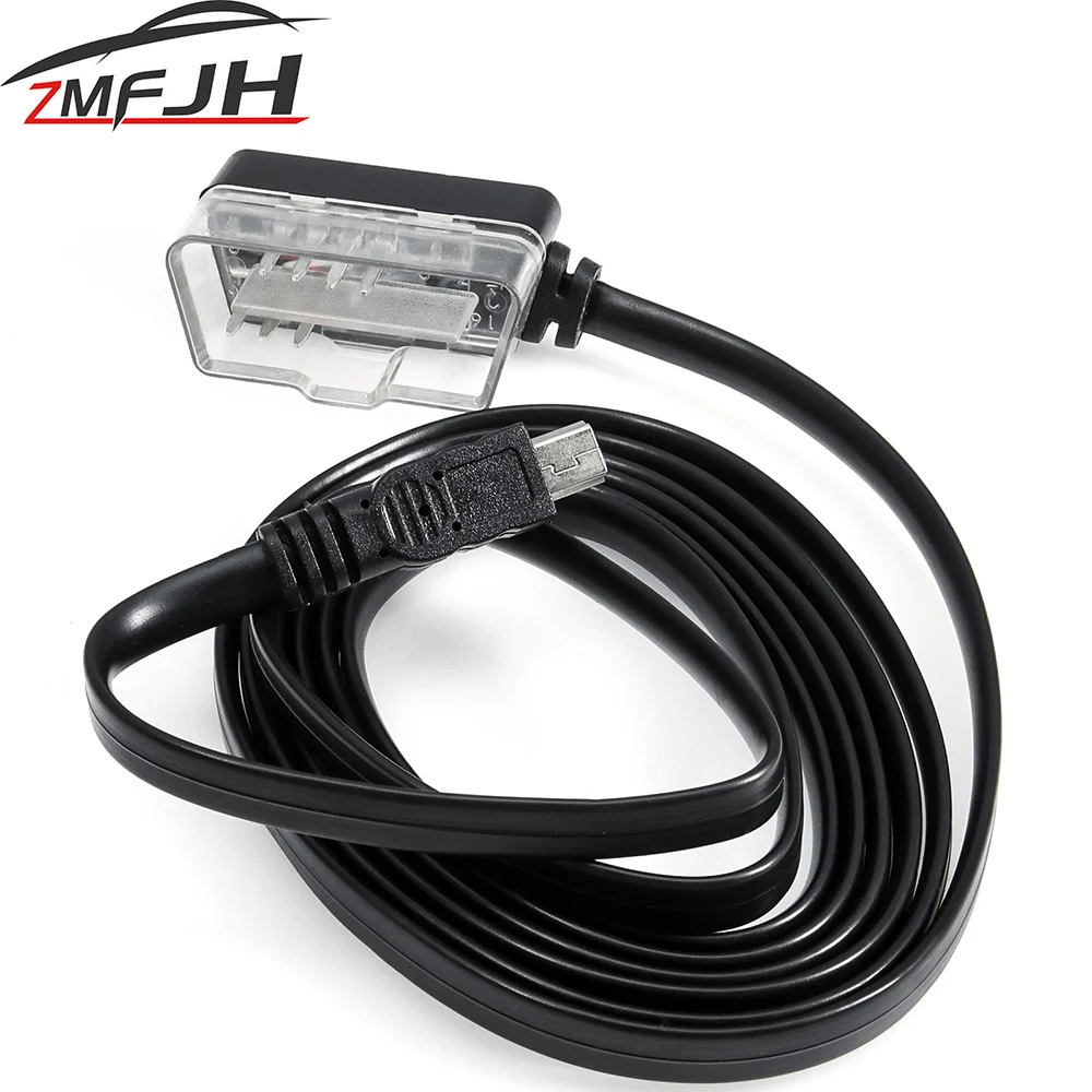 Auto Draht Kabel Head Up Display OBD Kabel Draht OBD2 Kabel 18 cm Universal Für Auto Haufen Up Display OBD 2 USB Verbinden Kabel Image