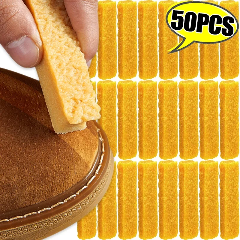 50/1Pcs Reinigung Radiergummi Stoff Reiniger Pinsel Wildleder Schaffell Nubuk Leder Gummi Block Schuhe Dekontamination Wischen Zubehör