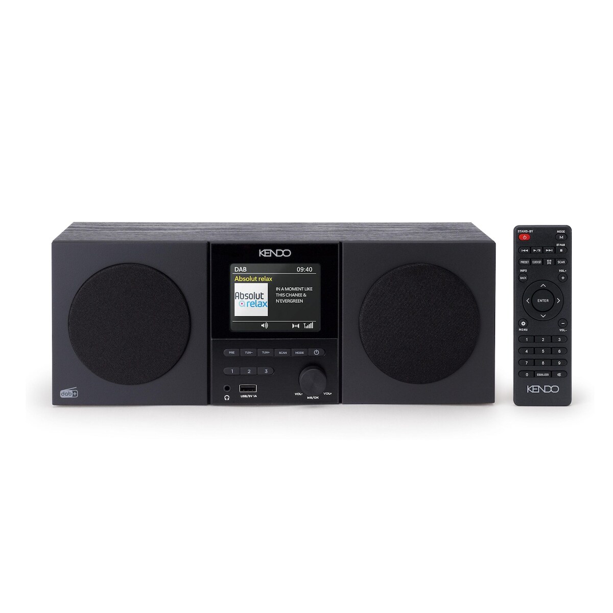 KENDO XL 25EX DAB+/UKW-Radio Bluetooth 5.3 3,5` TFT USB Image