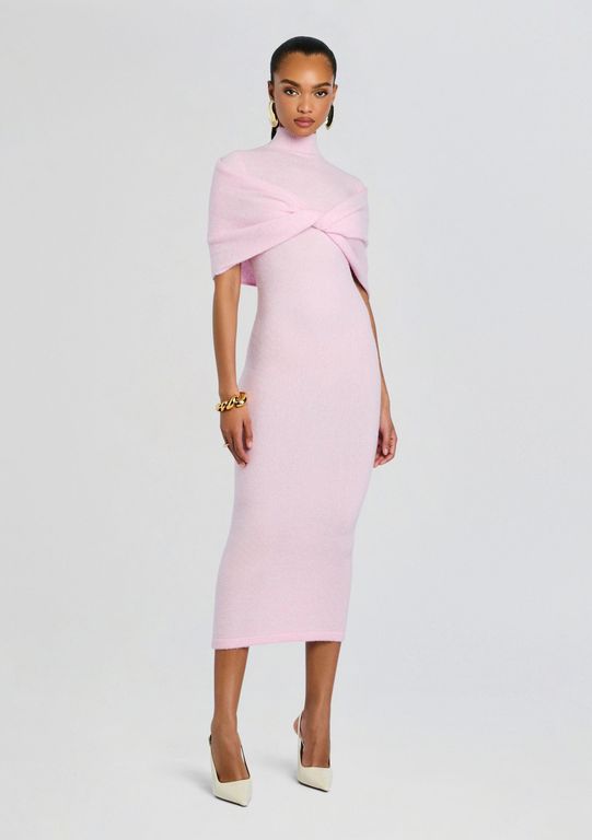Wisteria Knit Midi Dress