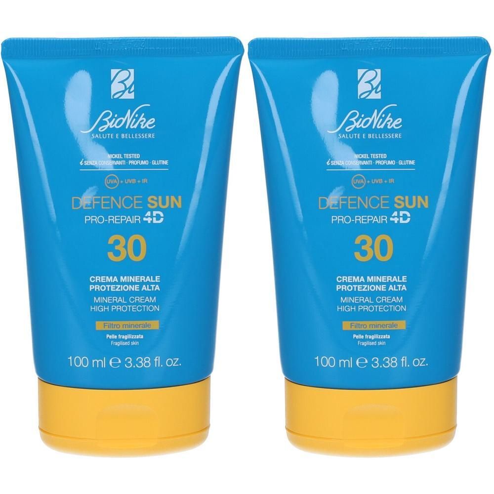 Defence Sun 30 Crema Minerale 2x100 ml