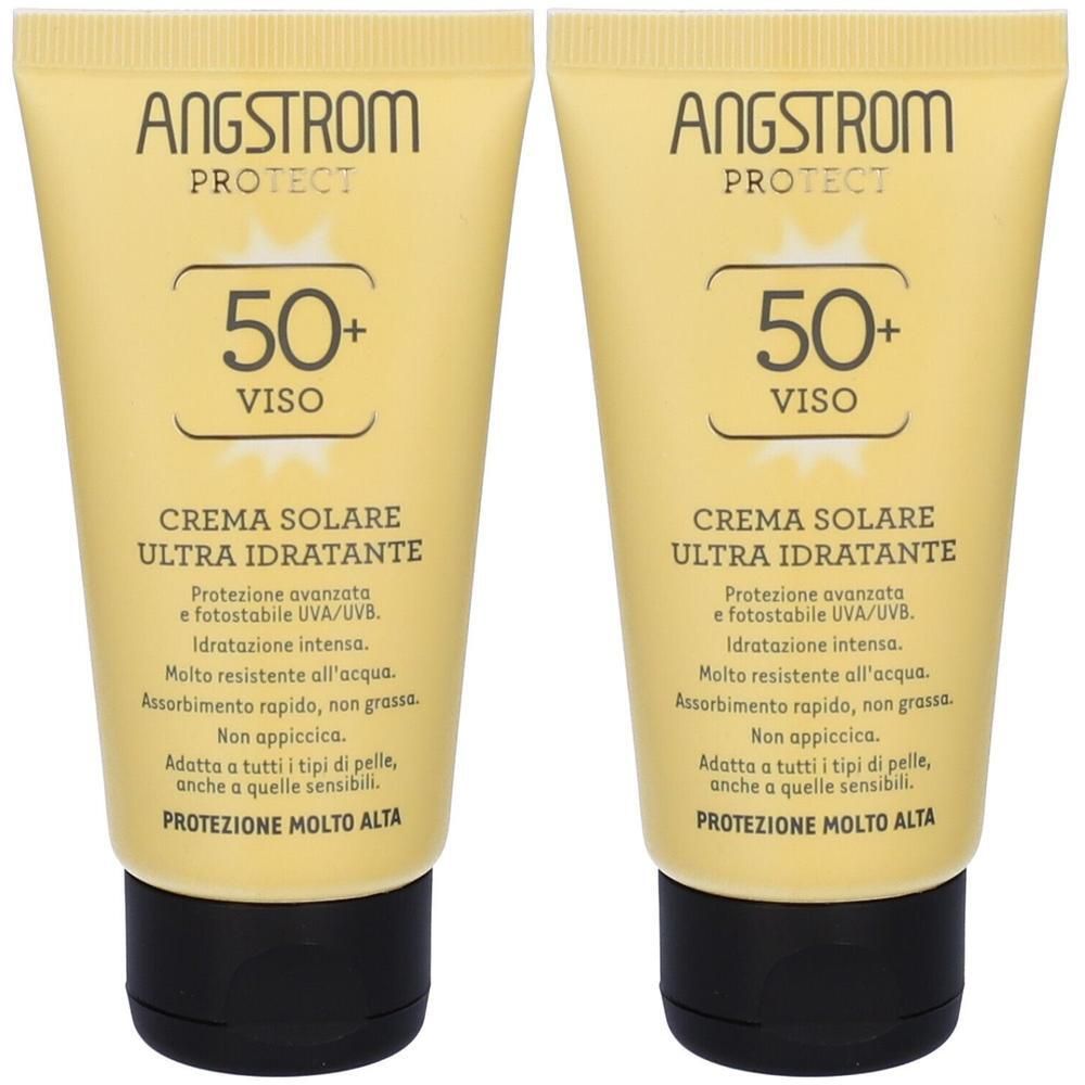 Perrigo Angstrom Protect Crema Solare Ultra Idratante SPF50+ 2x1 St