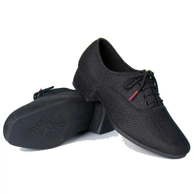 Männer Latin Salsa Tanzschuhe Schwarz Tuch Ballsaal Schuhe Plus Größe 38-46 Praxis Wettbewerb Tanzen Schuhe Mann tanz Turnschuhe