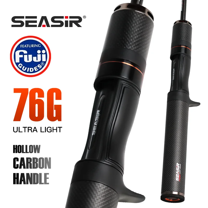 SEASIR Black Arrow Angelrute 1,5 M-1,8 M Ködergewicht 0,8-10 g UL Carbon FUJI O Führungsringe BFS Fischrute