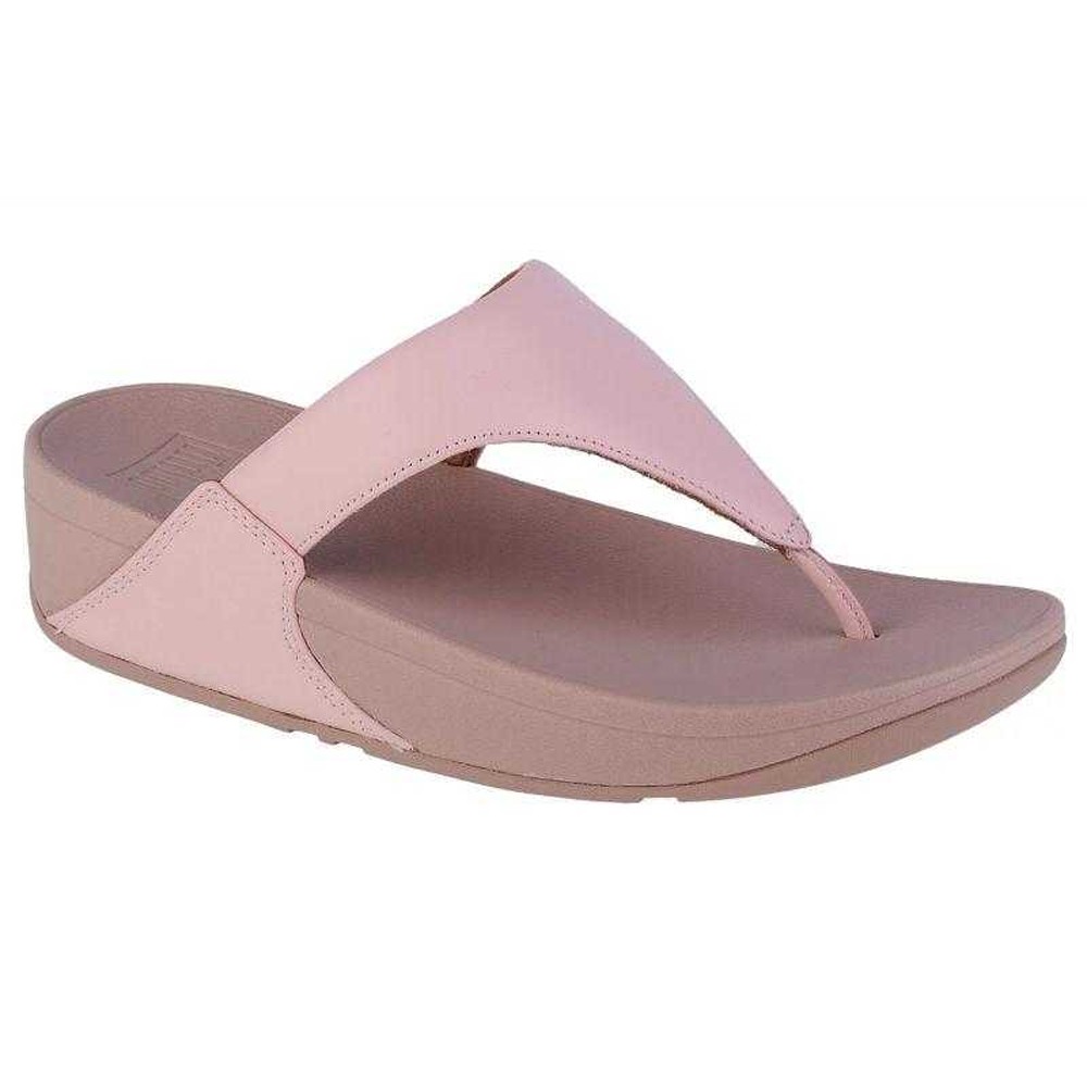 FitFlop - "Lulu" Flipflops für Damen, Leder (Pink)