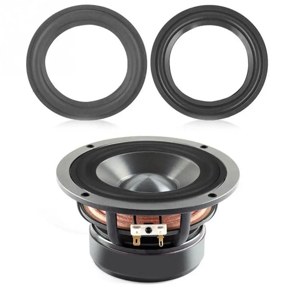 Universal 412 Inch Speaker Rubber Surround Repair Kit Woofer Edge Suspension Replacement 4 Inch