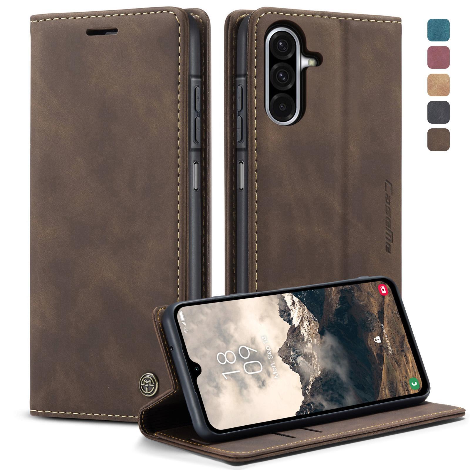 For Samsung Galaxy A26 CaseMe 013 Multifunctional Horizontal Flip Leather Phone CaseCoffee For Samsung Galaxy S26 5G coffee