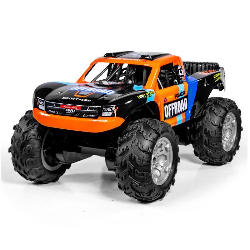 Amphibious Off Road Remote Control Truck Waterproof RC Car All Terrain Racing Adventure Vehicle orange