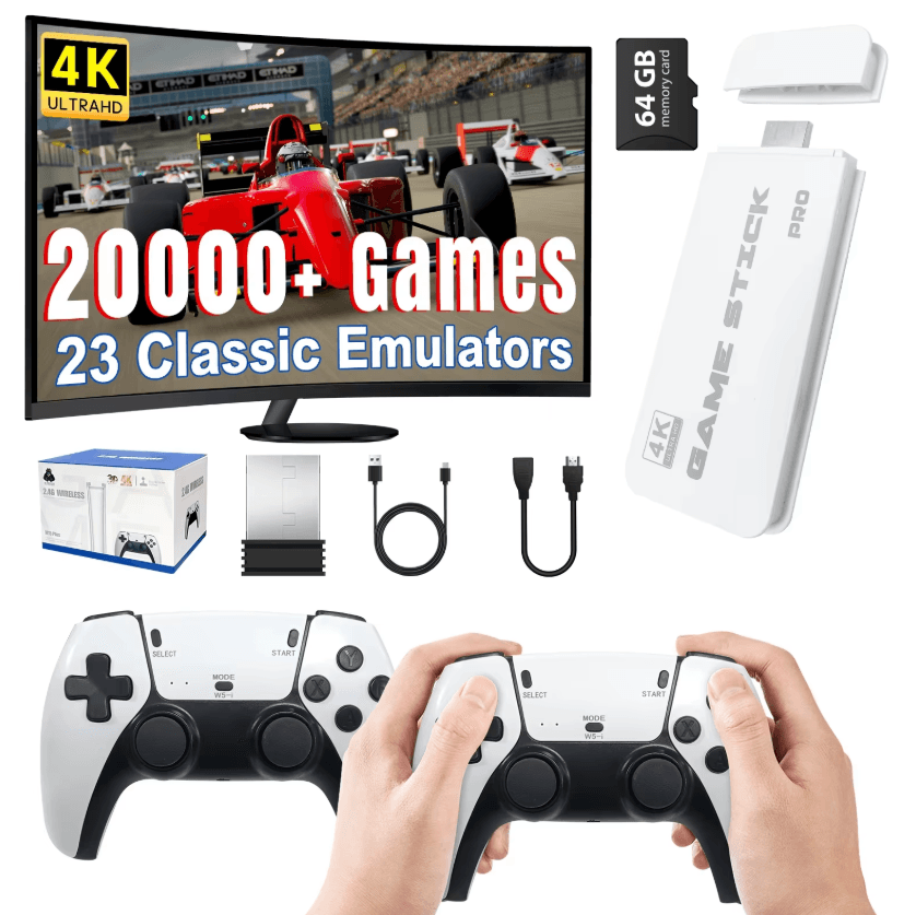M15 4K Retro Game Stick 20,000+ Games Plug & Play Console M15 4K Retro Game Stick 20,000+ Games Plug & Play Console