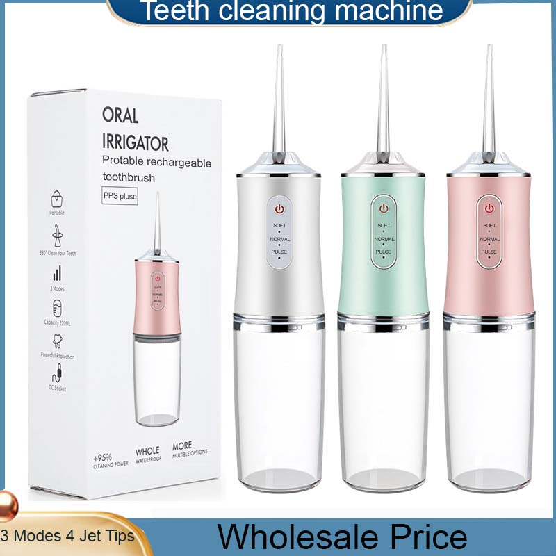 Portable Cordless Water Flosser USB Rechargeable O...
