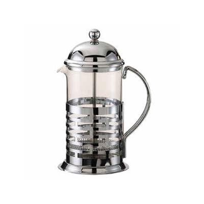 Service Ideas T277B .35 Liter (12.3 oz.) Glass / Chrome Coffee Press