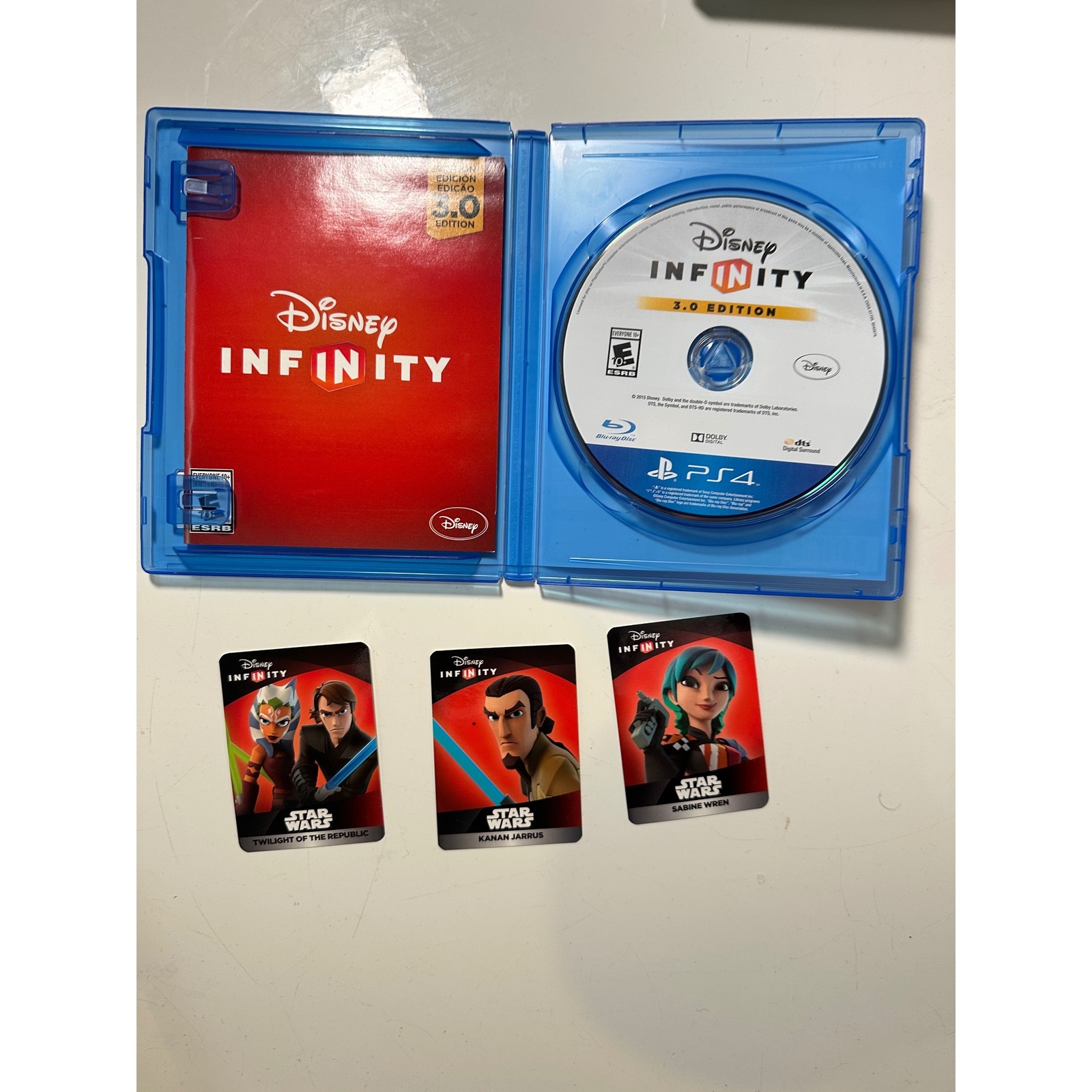 Disney Video Games & Consoles | Disney Infinity 3.0 Edition Ps4 Game Marvel Star Wars Expansion Sabine Kanan | Color: Blue/Red | Size: Os