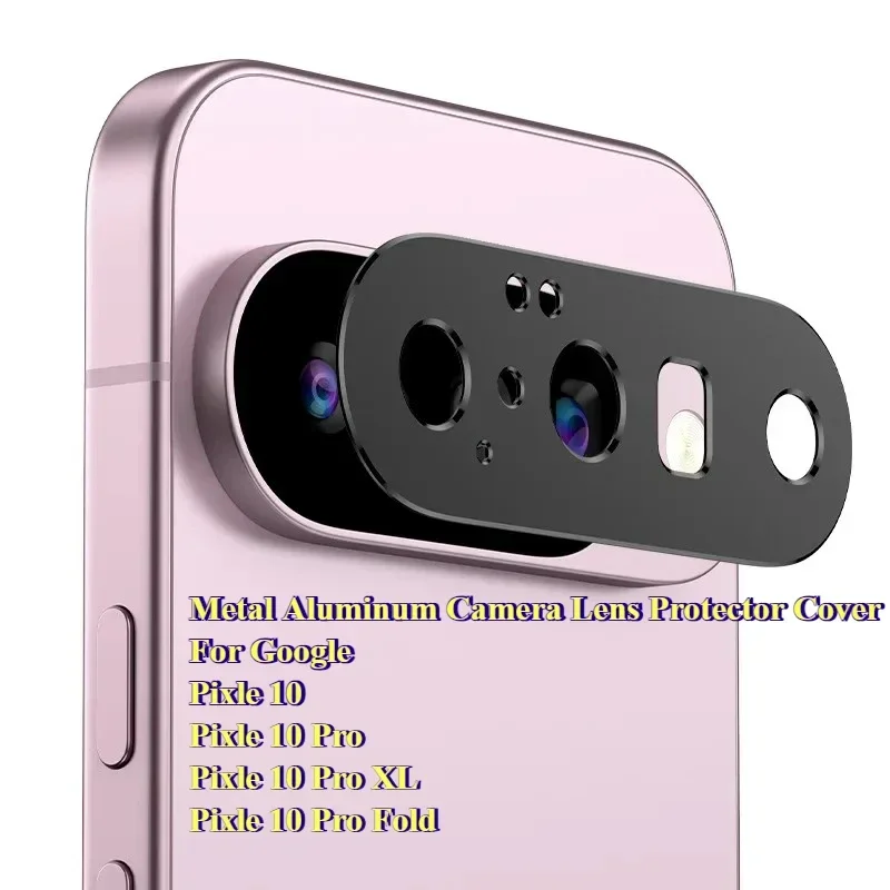 Robuste Rüstung, Metall-Aluminium-Rahmen, Kameraobjektiv-Schutzabdeckung für Google Pixle 10 Pro Fold 10 9 Pro XL, kratzfeste Schutzkappe Image