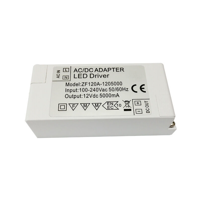 Minkurow Alimentatore Led 12v, Trasformatore Led 60w Ac 220v A 12v Dc 5a Trasformatore Led, Adattatore Convertitore Driver Led Tensione Costante, Per Strisce Led E Lampadina Led Mr16 G4 Mr11 (confezio