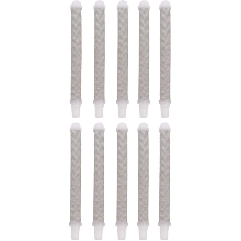 Minkurow 10 Pezzi Airless Pistola A Spruzzo Elementi Filtranti 60 Mesh Airless Vernice Polverizzatore Ugello Accessori Per Wagner Airless Pistola A Spruzzo Della Vernice