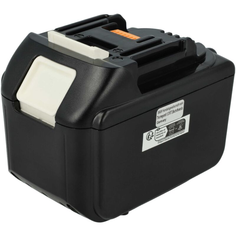 Batteria Compatibile Con Klauke Ek 120 Unv, Ek 120/42-l, Ek 120 Id, Ek 120 Id-l, Ek 120 U, Ek 120 U-l Utensile Elettrico (9000 Mah, Li-ion, 18 V) - Vhbw