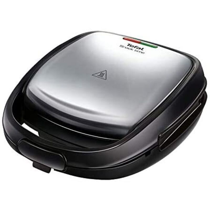 Tefal Sw341d12 - Sandwich Maker (700 W, Nero, Acciaio Inox)