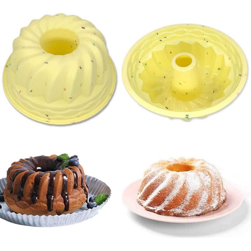 Stampi Per Dolci Rotondi In Silicone Stampo Per Torta In Silicone Stampo Per Dolci Rotondi Scanalati Stampi Rotondi In Silicone Per La Cottura Di Torte A Ciambella Stampi Da Forno In Silicone - Minkurow