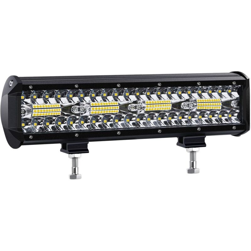 Faro Da Lavoro A Led Da 12 Pollici, 12 V, 300 W, Faretto Per Auto A Led Da 240 W, Ip67 Impermeabile, Proiettore, Fendinebbia A Led Da 27.000 Lm, Fari Da Lavoro Per Auto, Camion, Trattore, Suv, Barca (