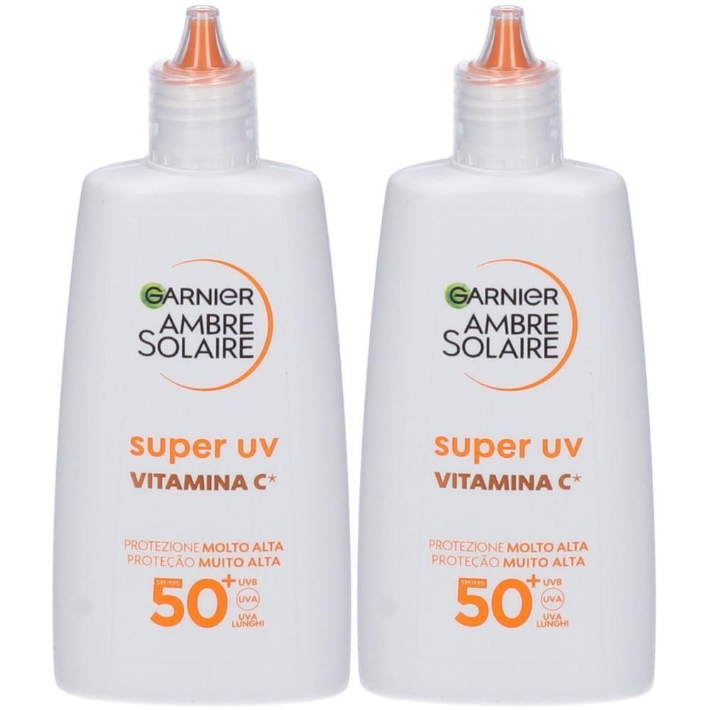 Garnier Ambre Solaire Super UV Vitamina C Fluido Anti-Macchie SPF50+ 2