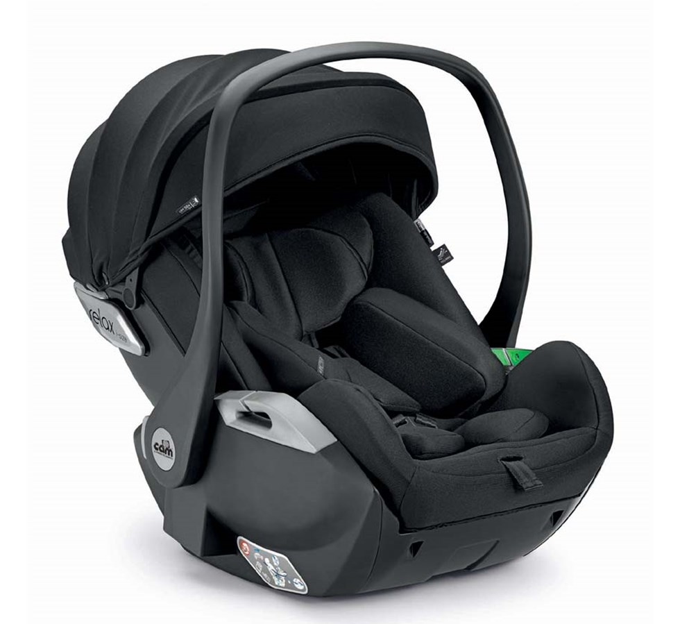 Cam il mondo del bambino Relax I-Size Auto-Babyschale | Kinder-Autositz kompatibel mit Dinamico Smart & Fluido Easy Image
