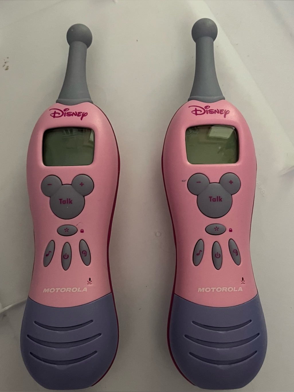Disney Portable Audio & Video | Disney Motorola Walkie Talkie’s Set | Color: Pink/Purple | Size: Os