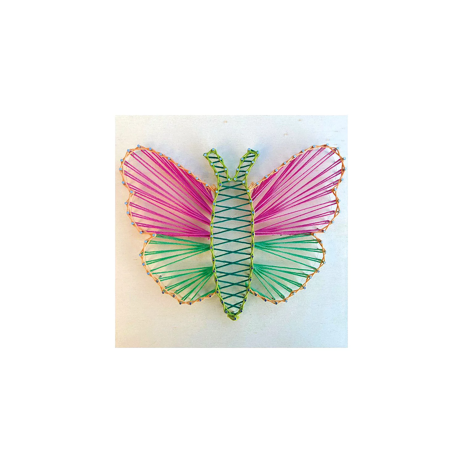 Nagelbild-Set Schmetterling