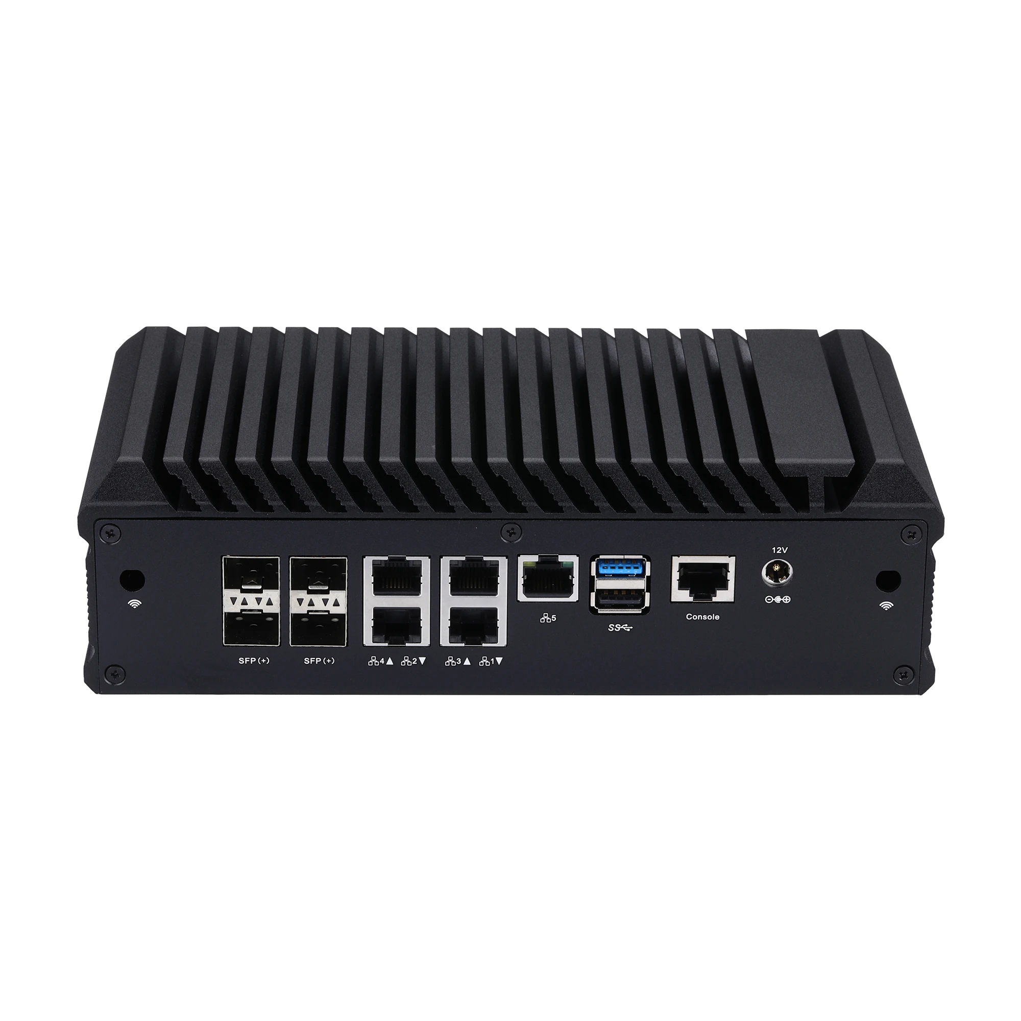 Qotom Mini PC Q203XXG9-S20 5x 2,5G LAN 4x SFP AES-NI Gateway Home Router Unterstützung 5G Image