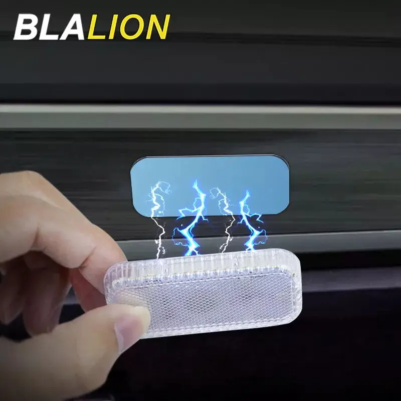 Lampada da lettura a LED Touch Light Mini Wireless per illuminazione interna per auto Lampada da lettura per tetto automatico per scatola di immagazzinaggio del bagagliaio Ricarica USB