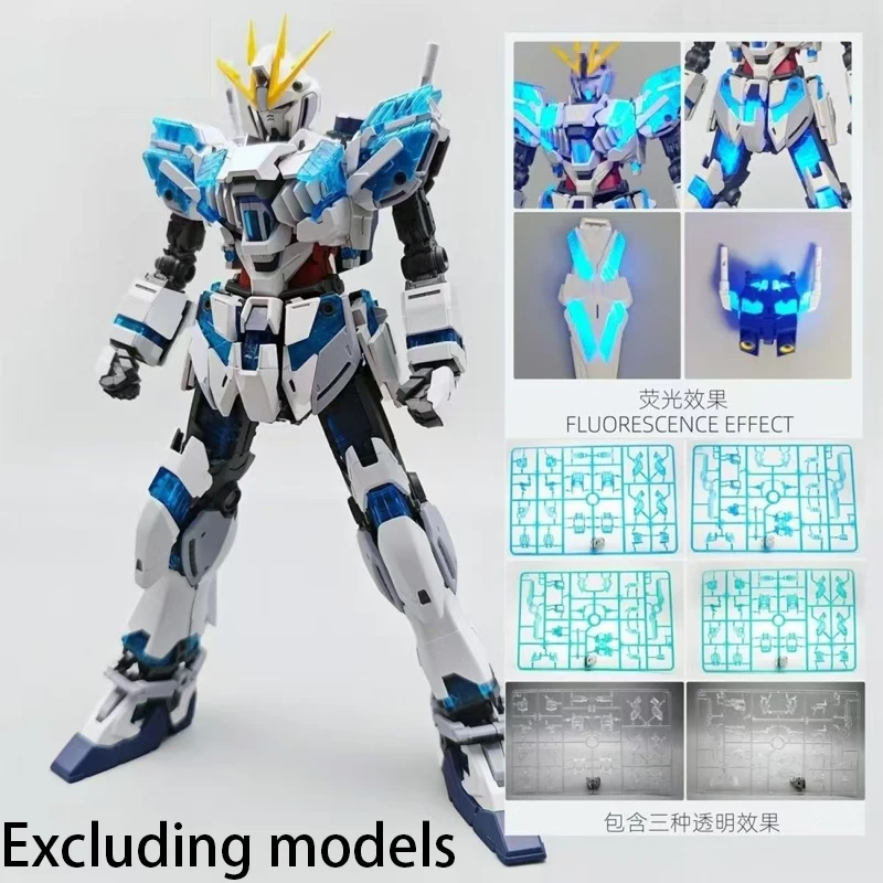 Kit di Aggiornamento Telaio MG 1/100 Sycomus per Modifica Stile Unicorn Spirit, Kit di Montaggio Fai-da-Te, Modellino Personalizzato