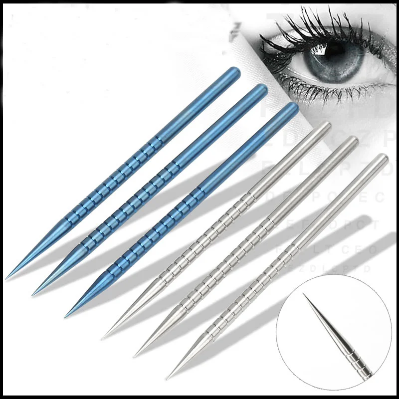 Dilatateur de canal lacrimal médical, équipements ophtalmiques, Instrument de dilatateur de points, cône Long, moyen et court, acier précieux