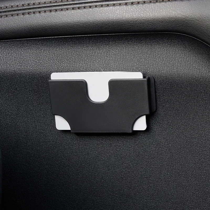 Porte-cartes universel pour voiture, organiseur de pare-soleil intérieur, rangement multifonction pour cartes de crédit et plaques d