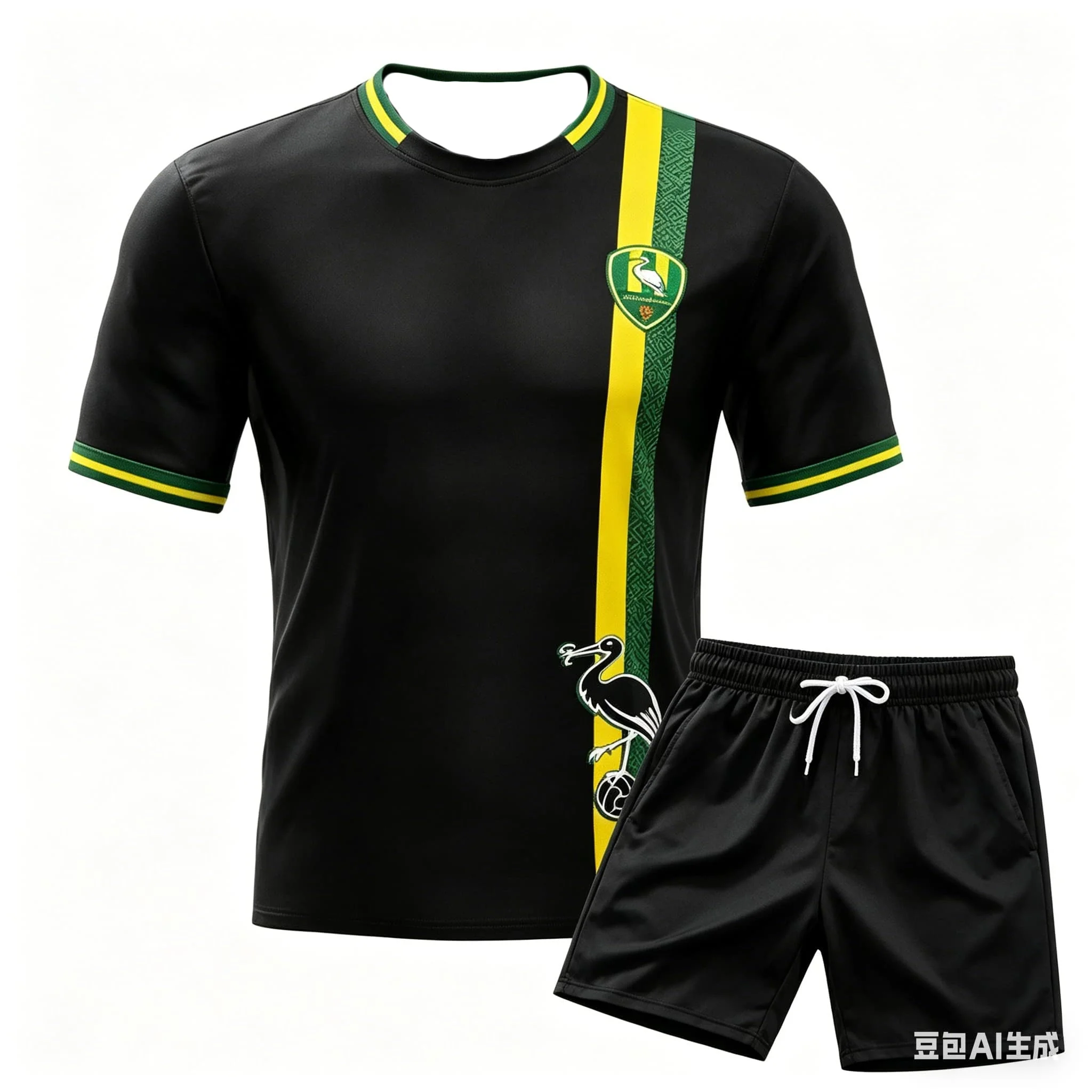 Ensemble Maillot de Foot Domicile Ado Den Haag 25-26 Homme Été Respirant Séchage Rapide T-shirts d'Entraînement Amples Hauts de Fitness