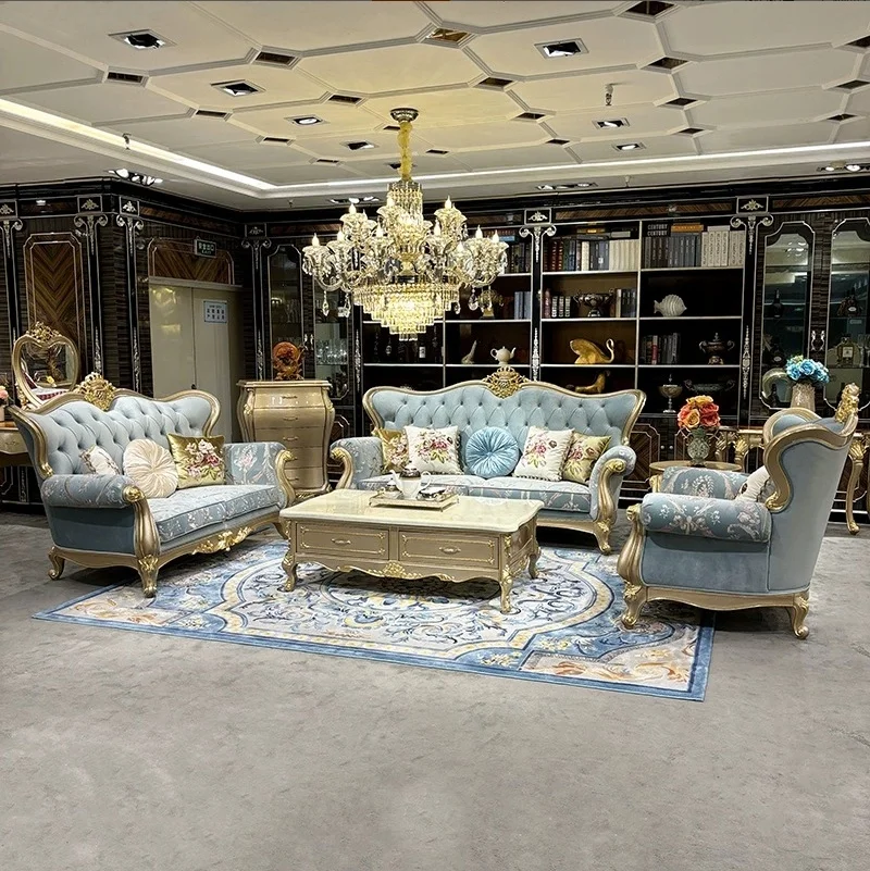 #@ Living Room Furniture Sofa - Turkish Vintage Sofa Set Furniture, High-Quality Living Room Vintage Furniture Set