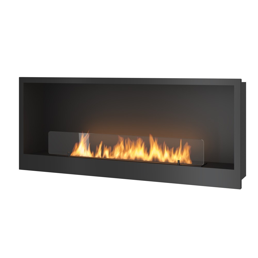SOLOLED INSIDE 1200 Infire eingebauter Bioethanol-Kamin mit Glas Image