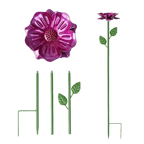 Bienentränke für den Garten mit schönem Blumendesign, Bienen- und Schmetterlingsfutterhäuschen, Bienenbad und Tränke für draußen, Gartenzubehör, Gartendekoration für draußen