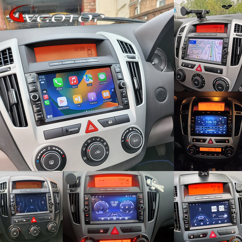 WITSON 7'' Android 15 AUTO RADIO GPS für KIA CEED 2007 2008 2009 Carplay Fahrzeug Multimedia Stereo Player Auto audio Navi Stero Image