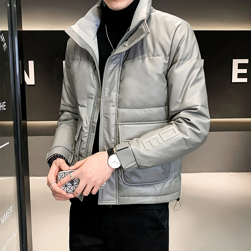 2024 Winterjacke, weiße Entendaunenjacken für Herren, verdickte warme Parkas, Winter-Daunenmantel, modische Parkas mit Kapuze für Herren, Größe M-5XL
