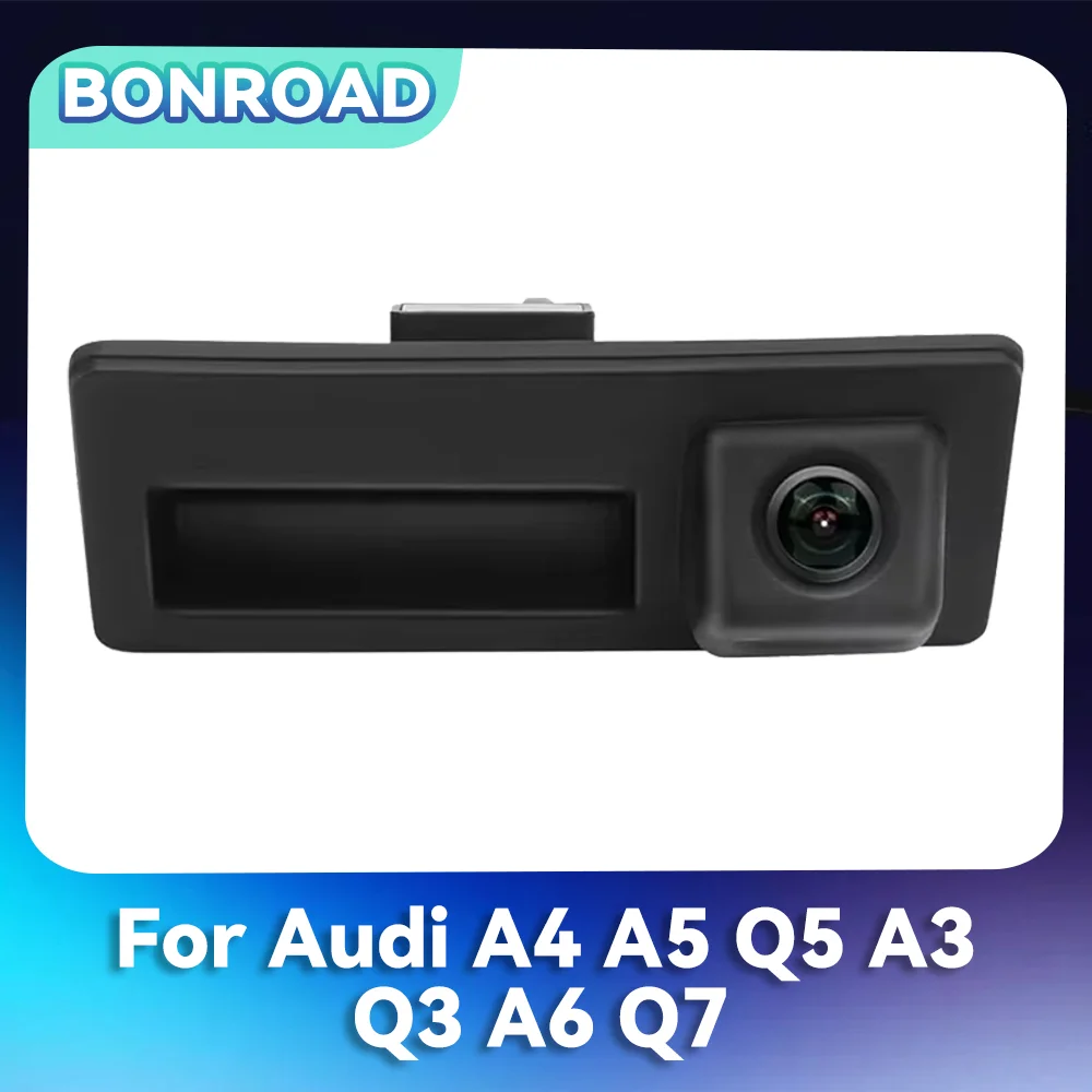 Autos Reverse Backup Stamm Griff Parkplatz Hinten Kamera Für Audi A4 B8 Q3 Q5 A5 A8 S5 A3 A6 C7 a7 Q7 Rück Image