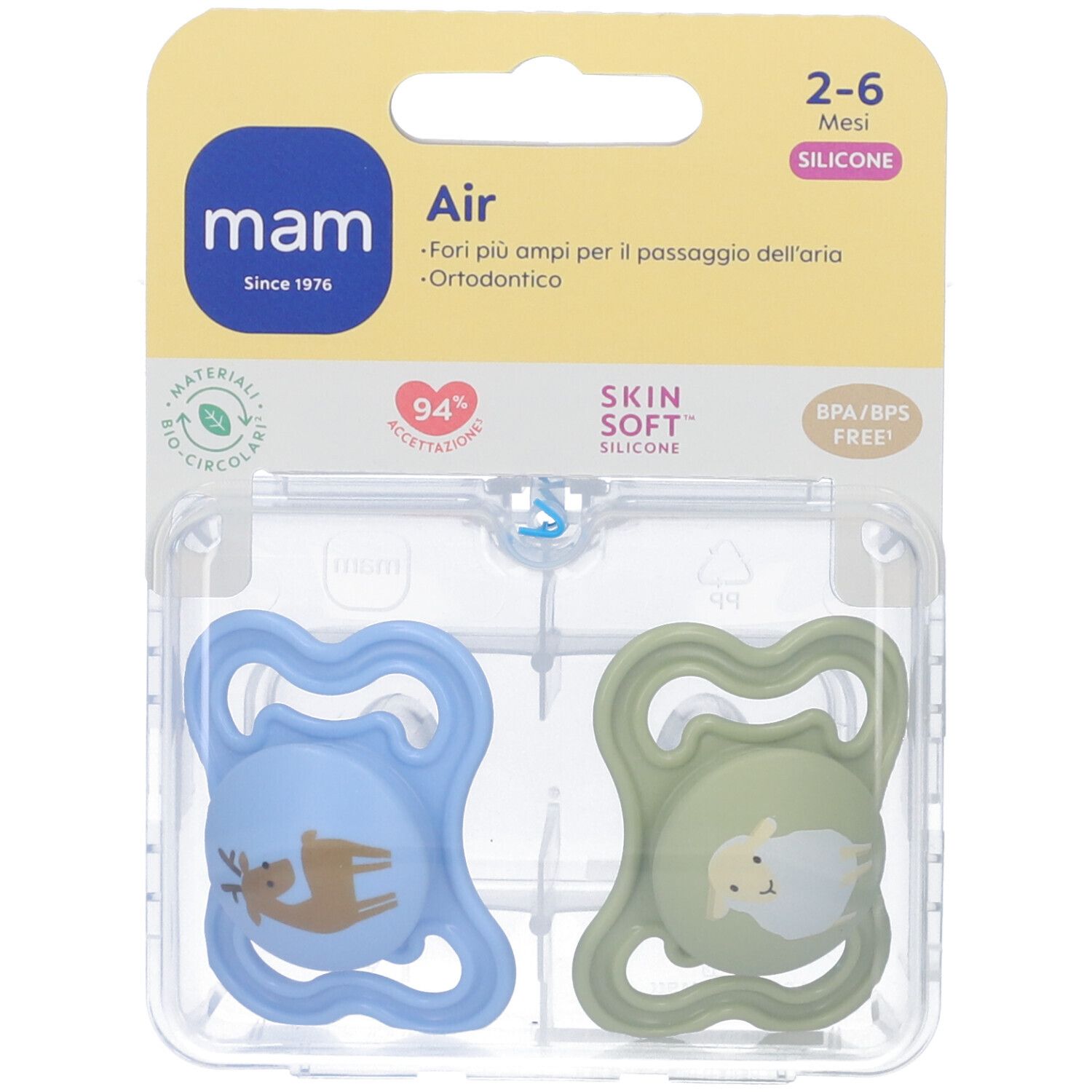 Mam Succhietto Air 2-6 Mesi 1 pz Succhietti