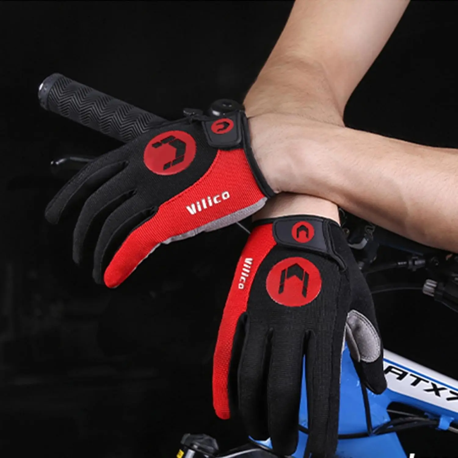 Frühling Sommer Sport Fahrradhandschuhe Rutschfest Herren Damen Outdoor Laufen MTB Rennrad Handschuhe Fitness Gym Touchscreen-Handschuhe Image